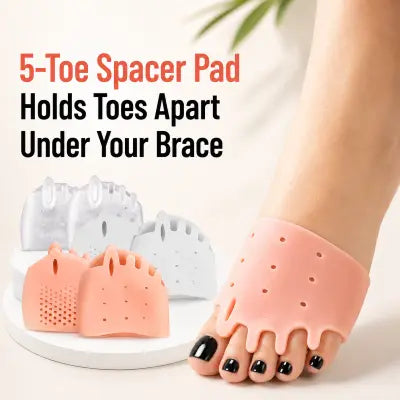 5-Toe Spacer Pad — Align Your Toes Under Your Brace